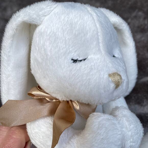 Dan Dee Praying Bunny Plush 8" Talking Now I Lay Me Down To Sleep Rabbit Stuffed - Picture 8 of 10